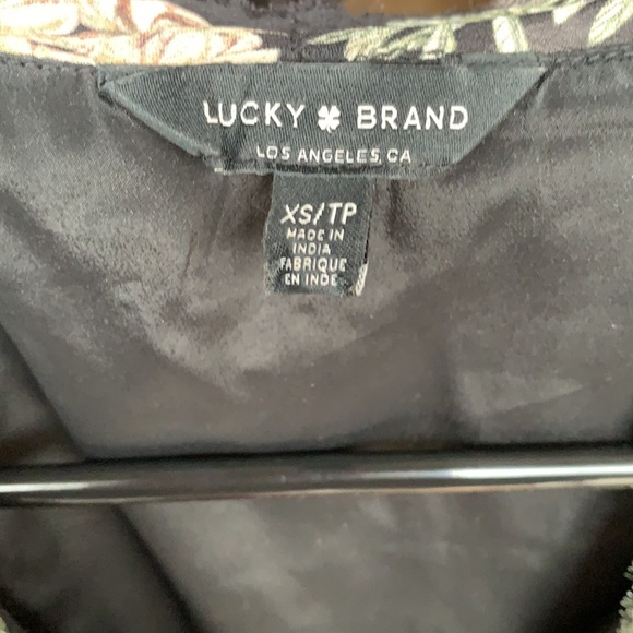 Lucky Brand floral blouse - Picture 2 of 3